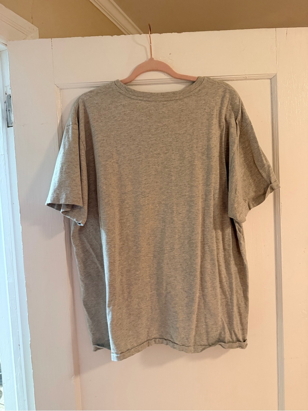 👕 Polo Ralph Lauren Classic Crewneck T-Shirt | Gray Heather | XL - Picture 3 of 3